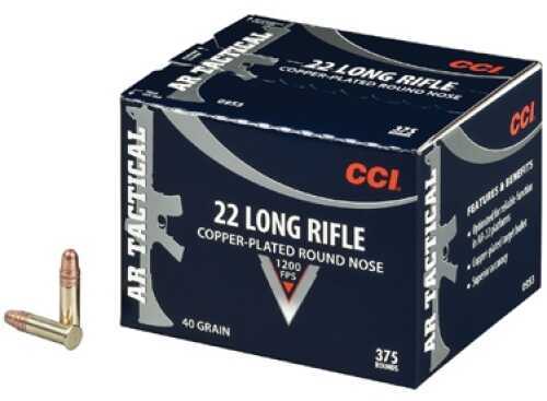 22 Long Rifle 40 Grain Lead 375 Rounds CCI Ammunition